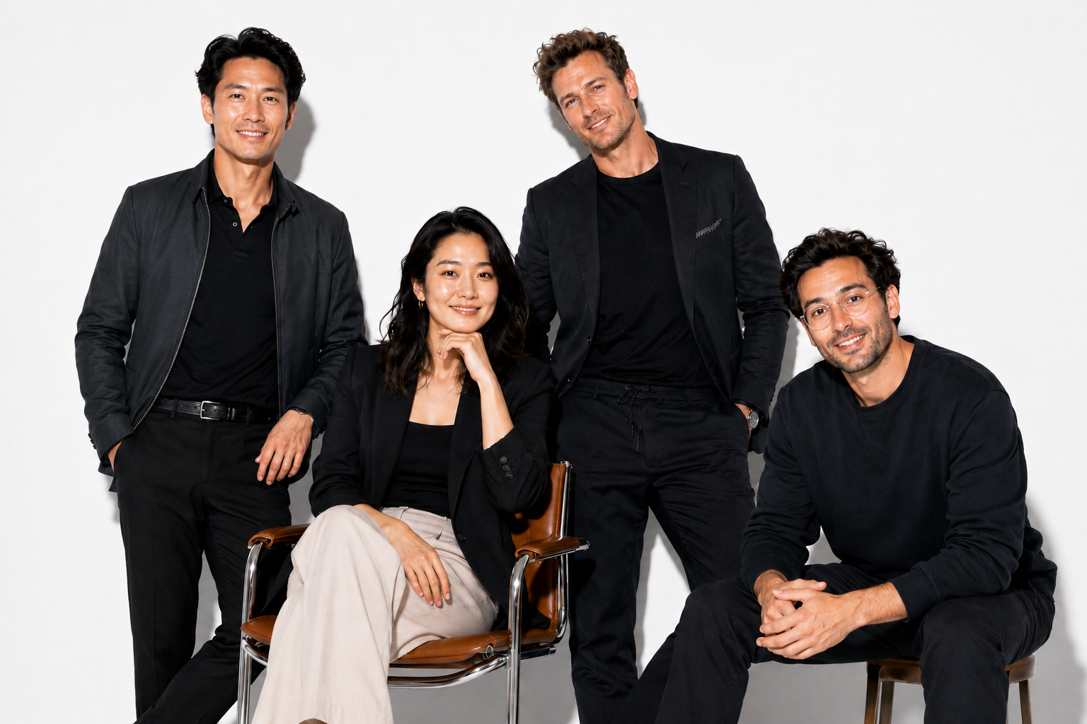 The team — fictive, illustrative.